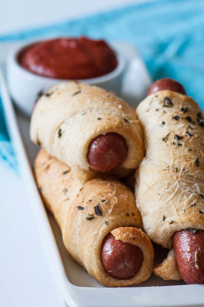 Garlic Bread Pigs In a Blanket Meg's Everyday Indulgence