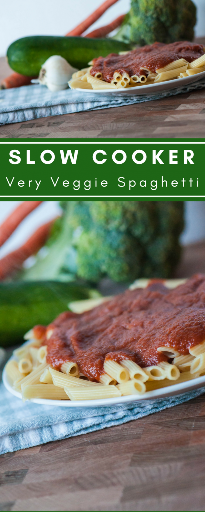 Slow Cooker Very Veggie Spaghetti