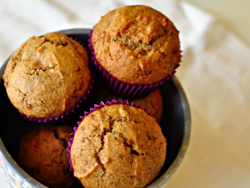 Banana Biscoff Muffins Meg S Everyday Indulgence