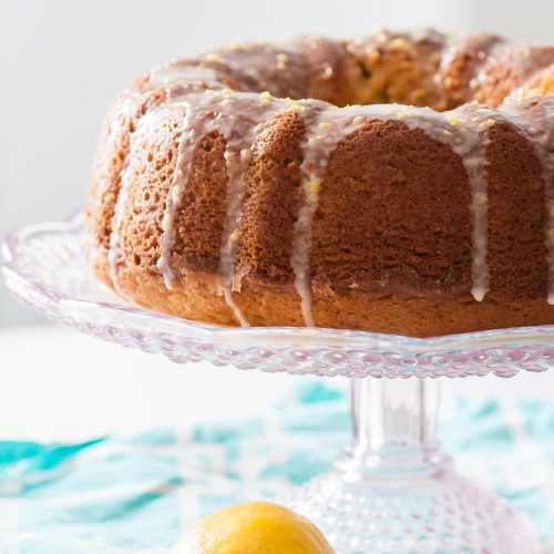 Double Lemon Pound Cake - Meg's Everyday Indulgence