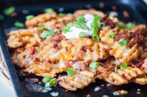 waffle fry nachos