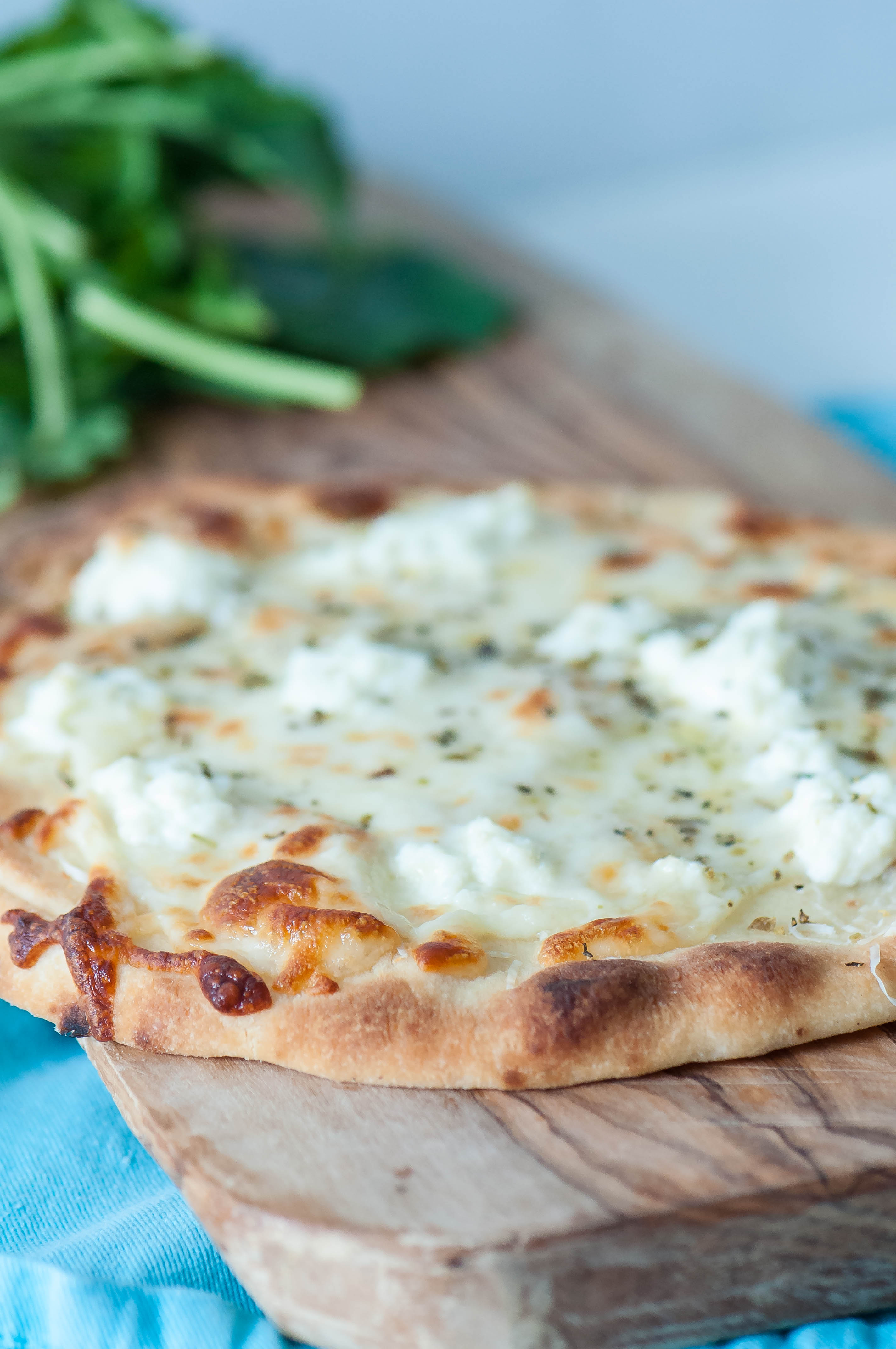 4 Cheese Flatbread Pizza - Meg's Everyday Indulgence