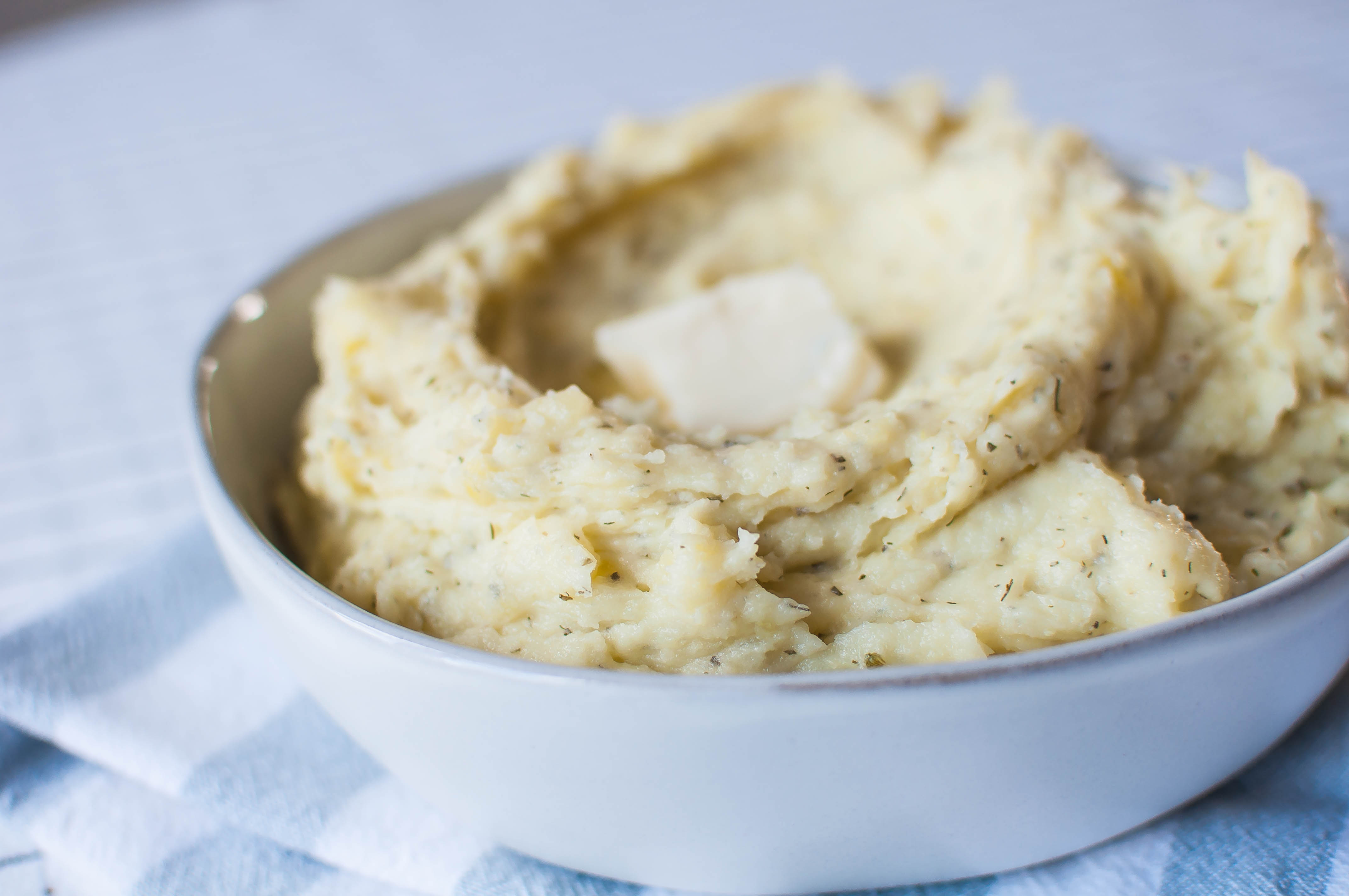 Herbed Mascarpone Mashed Potatoes - Meg's Everyday Indulgence