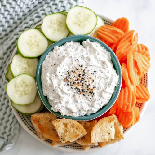 Everything Bagel Dip - Meg's Everyday Indulgence