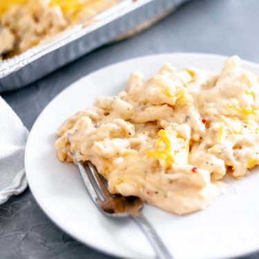 easy smoked macaroni and cheese