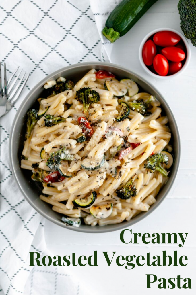 Creamy Roasted Vegetable Pasta - Meg's Everyday Indulgence