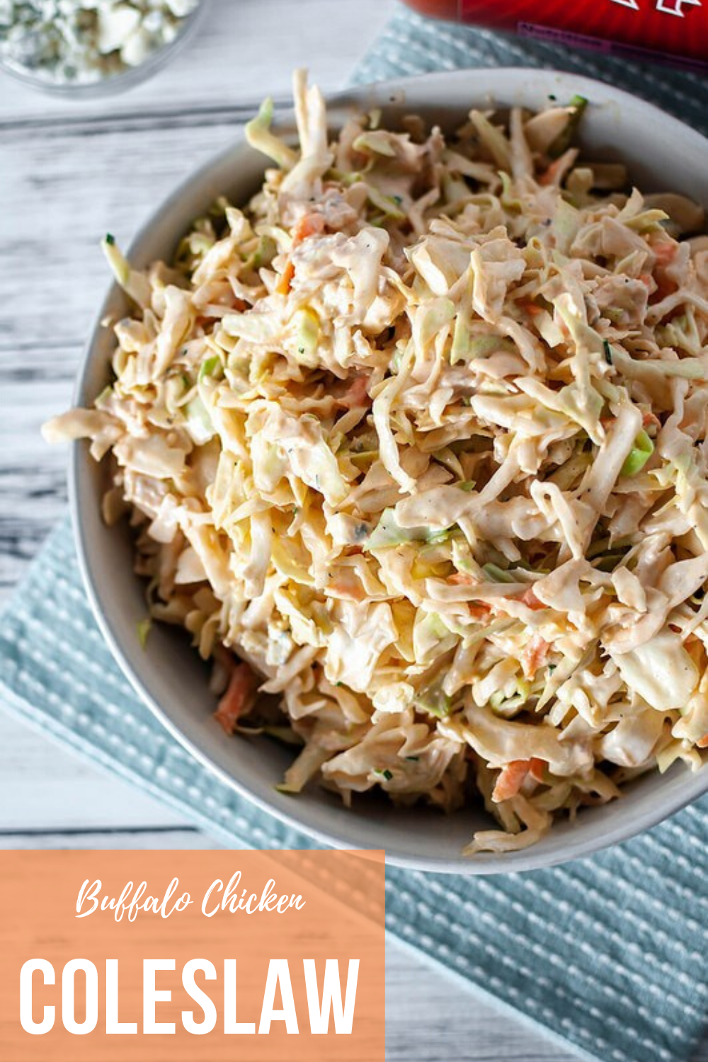 Buffalo Chicken Coleslaw - Meg's Everyday Indulgence