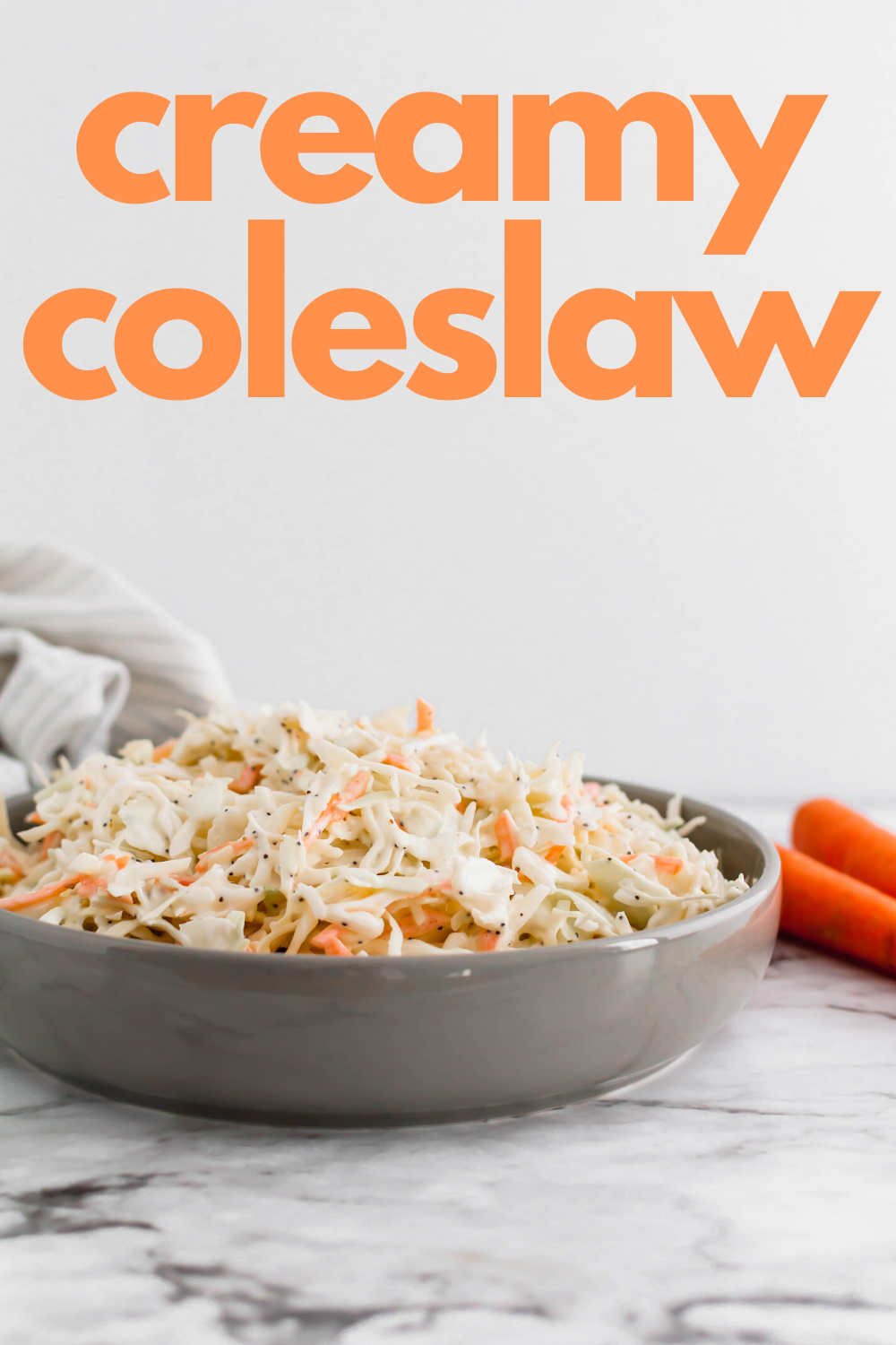 Creamy Coleslaw Megs Everyday Indulgence 