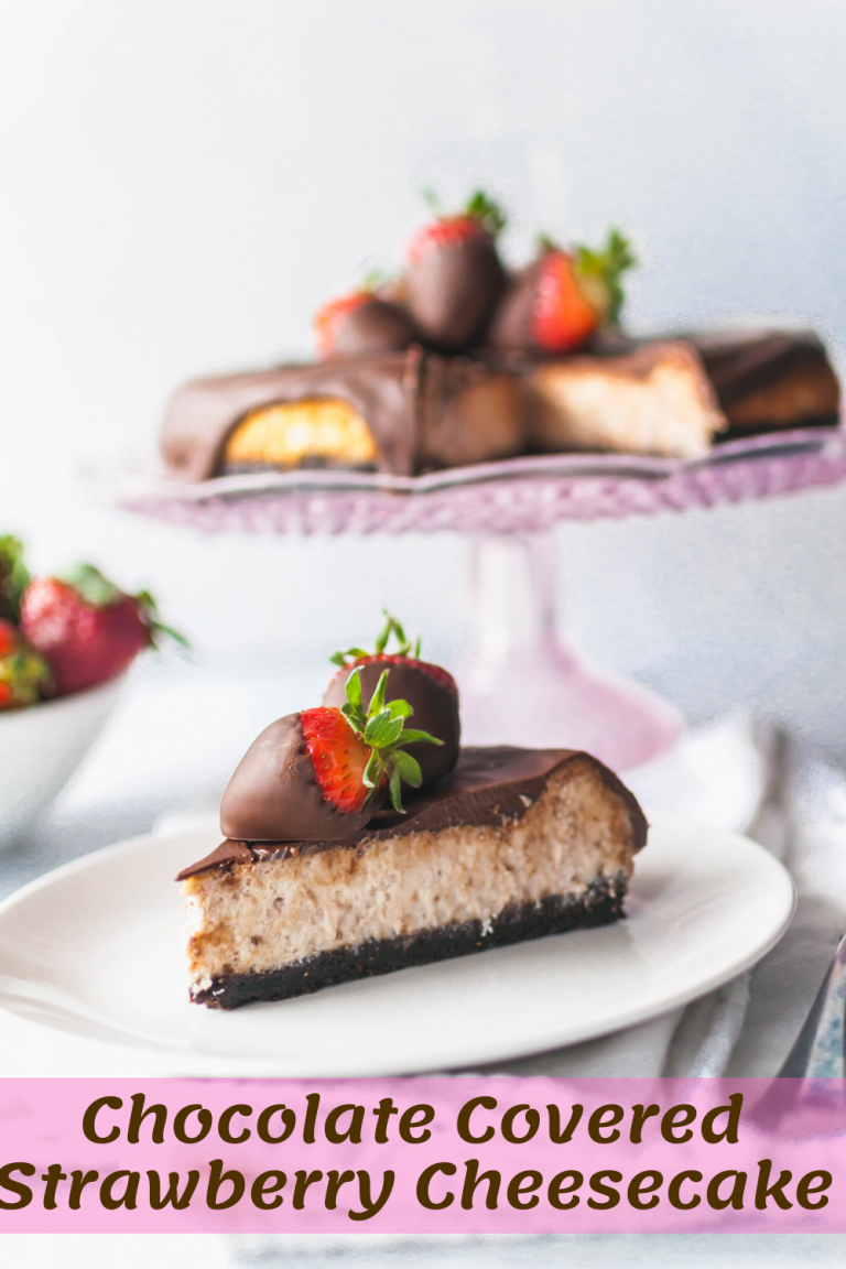 Chocolate Covered Strawberry Cheesecake - Meg's Everyday Indulgence