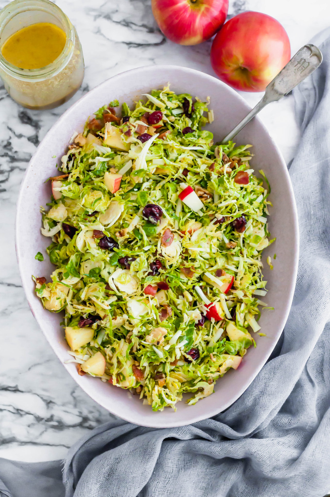 Shaved Brussels Sprouts Salad Meg S Everyday Indulgence Meg S Everyday Indulgence