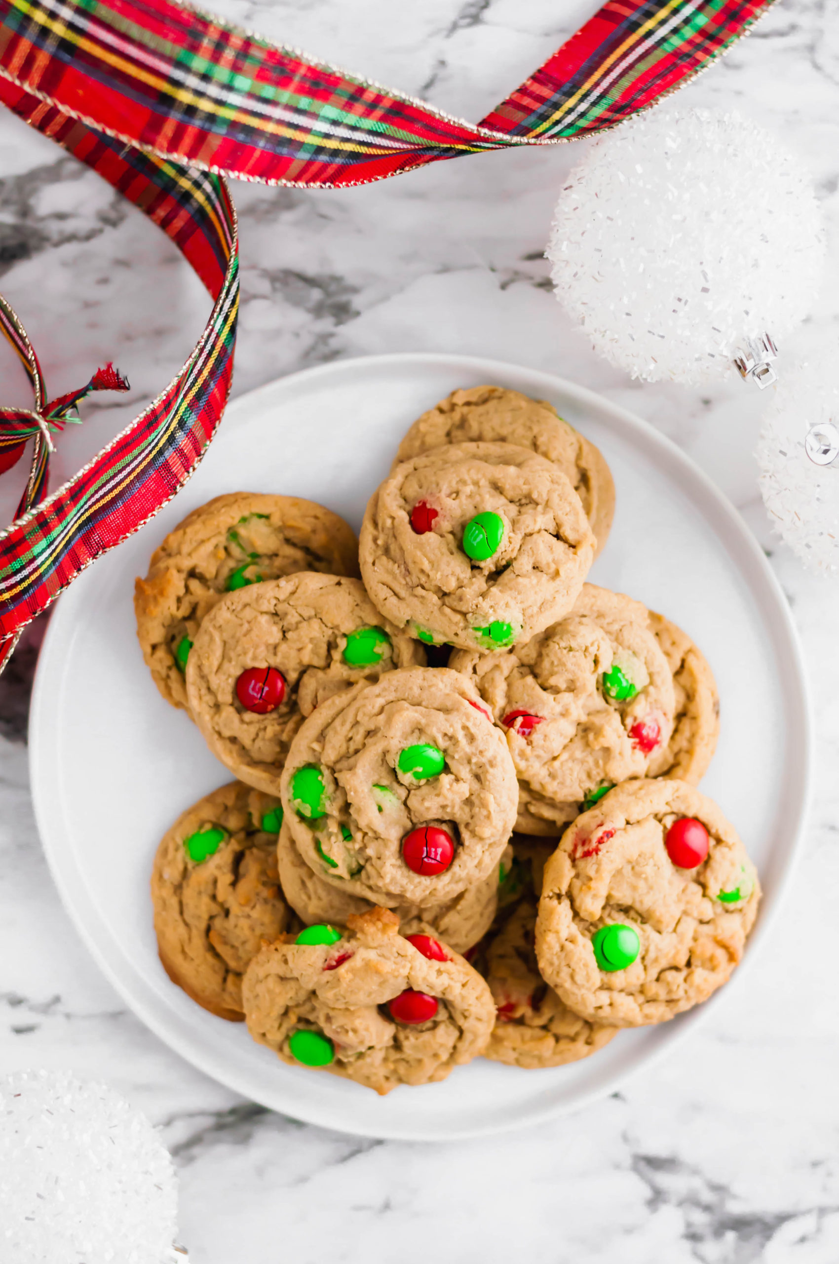 Better than the Bakery Peanut Butter M&M Cookies