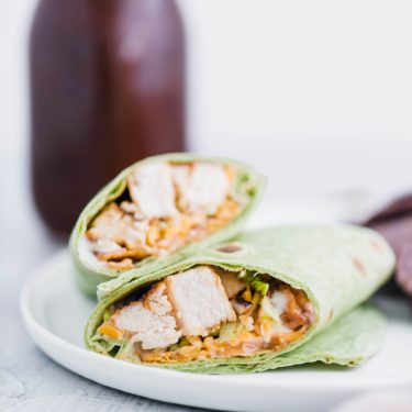 BBQ Chicken Wrap - Meg's Everyday Indulgence